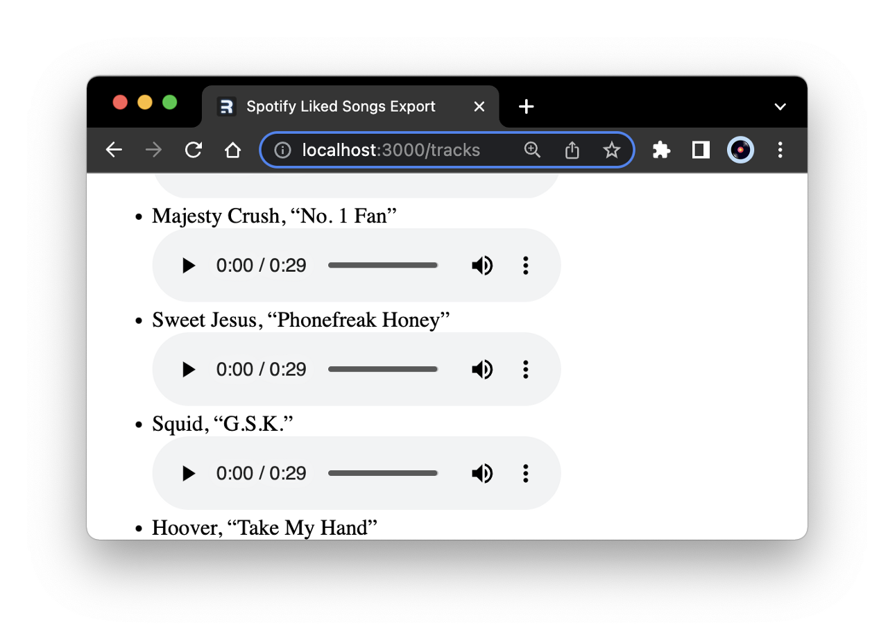 how.portable.my.spotify songs