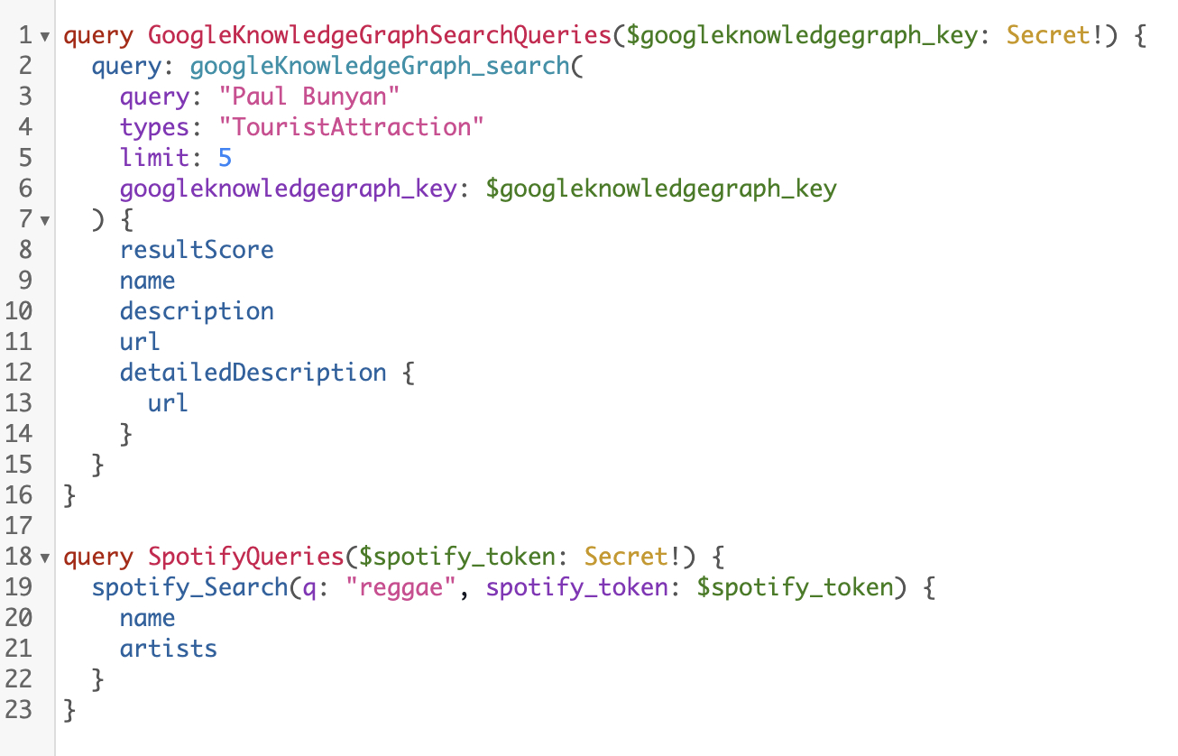 Env Variables