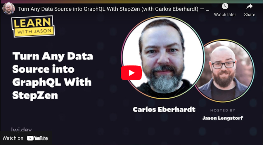 Turn Any Data Source into GraphQL With StepZen